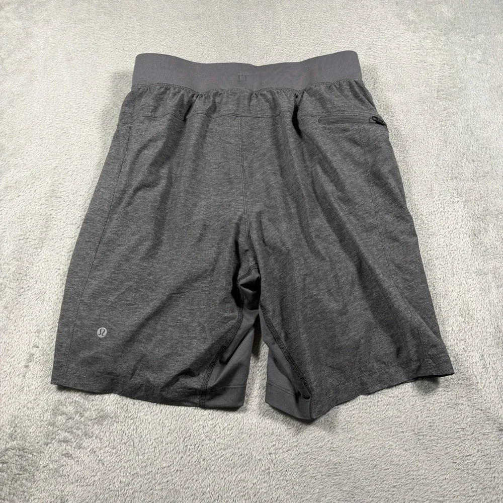 Lululemon THE Short Men Small‎ Grey Heathered Lined 9